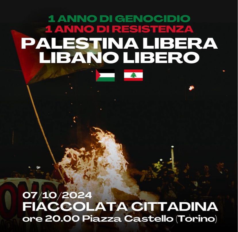 Un anno di genocidio, un anno di resistenza