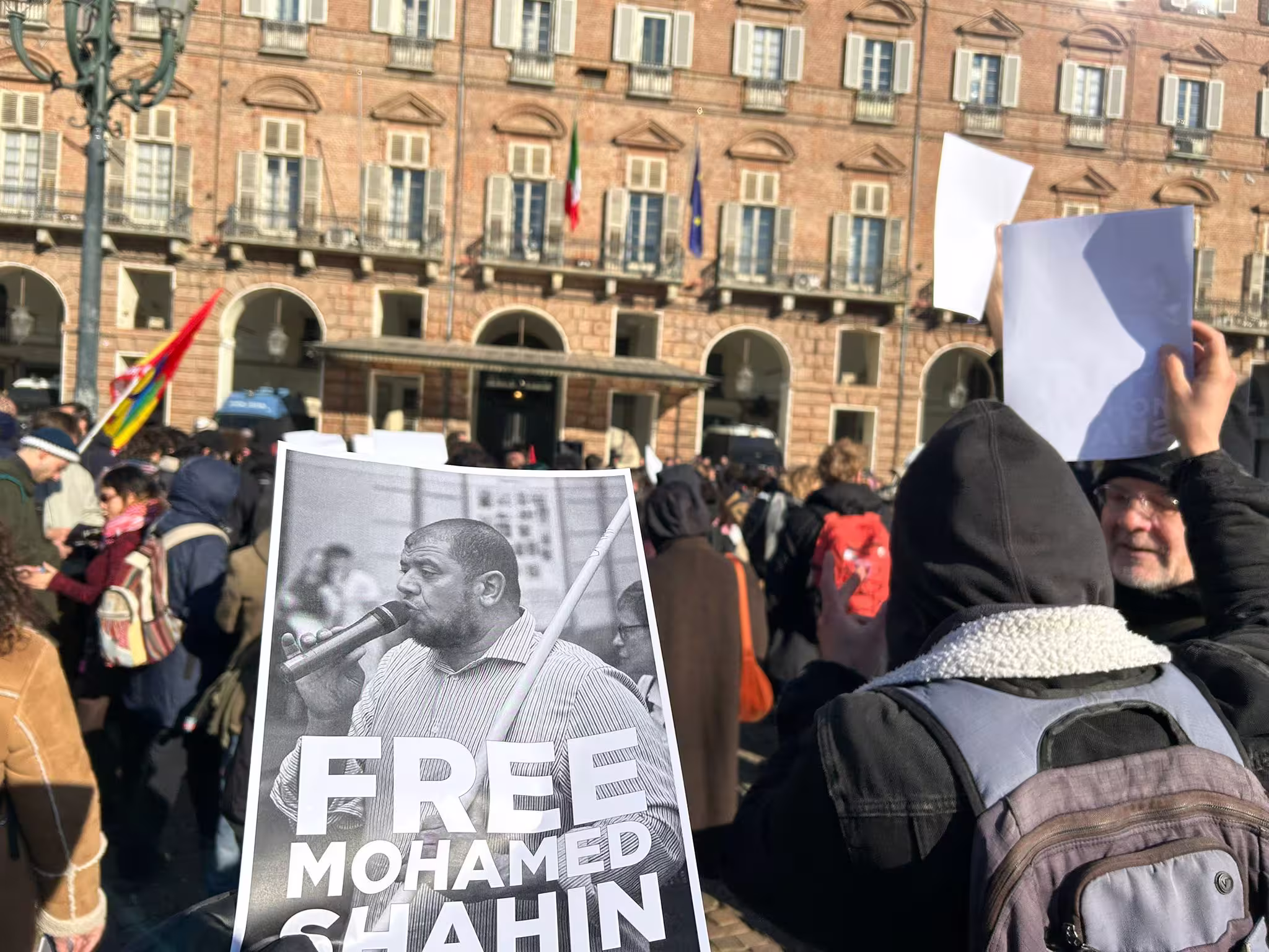 Solidarietà a Mohamed Shahin: Il Governo Vuole Zittire la Lotta per la Palestina!